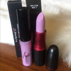 MAC Viva Glam Nicki Minaj 2 Lipstick + Lipglass